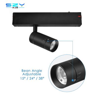 China Modern Wholesales Led Track Light Rail Track Light Smart Magnetic Spot Light for sale