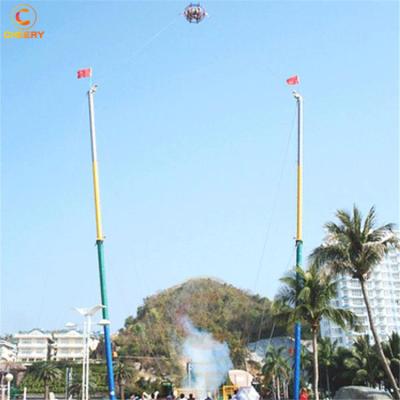 China Zhengzhou Outdoor Jolly Fairground Ride Amusement Park Bungee Jump Reverse Bungee Slingshot Rides For Sale for sale