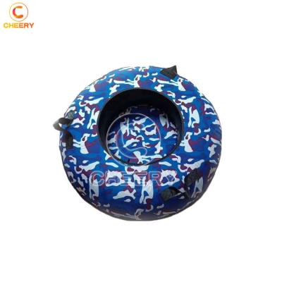 China Plastic Slide Rainbow Slide Customized 100cm Tire Rubber Inflatable Ski Rings Ski Circle For Plastic Slide Rainbow Slide for sale