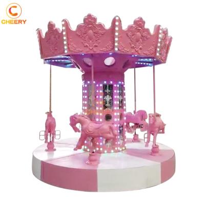 China As Your Conditions Amusement Park Game Indoor Kids Carnival Rides Small Portable Mini Carousel Horse Ride For Sale for sale