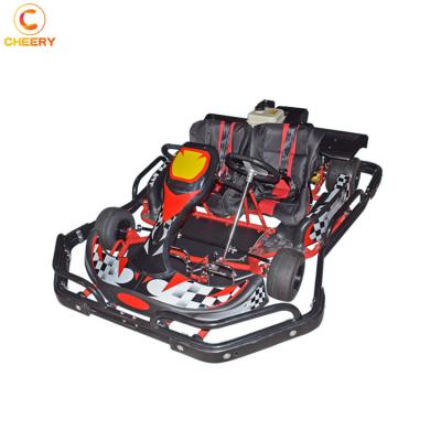 China Fairground amusement rides single seat 2 seater 200cc gas engine go kart adult racing go karts for sale 1.5m for sale