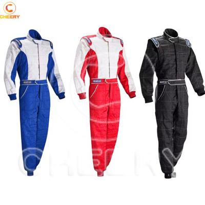 China Custom logo Anti-UV go kart racing suit motorcycle apparel cheap go kart kit set for adult kids for sale