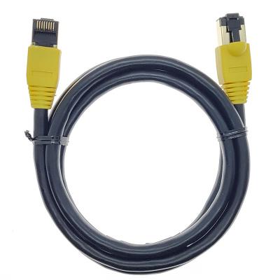 China 40gbps 2000mhz Network Cable Cat 8 Ethernet Cable Cat8 Cable Cat8 15 Meters 20 Meters 30 Meters 50ft 65FT 98FT PVC Bare Copper 21AJCR0012 for sale