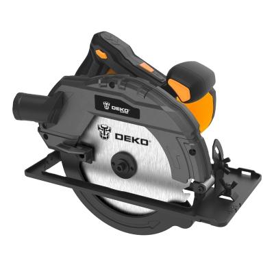 China DEKO DKCS18G185 1800W Circular Saw 5000rpm Horizontal Circular Saw For Woodworking Woodworking Woodworking Sawing Machine 185MM for sale