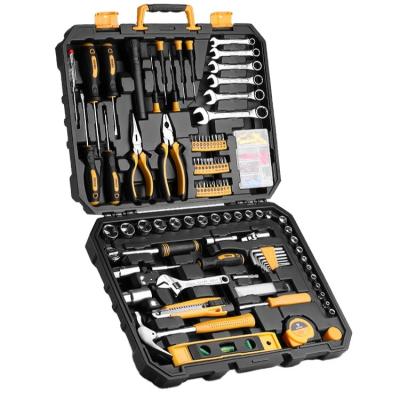 China DEKO DKMT258 Household Tool Kit Household Auto Repair Screwdriver Tool Kit With Trolley Case Socket Wrench Knife Hardware Tools Various DIY Tools for sale