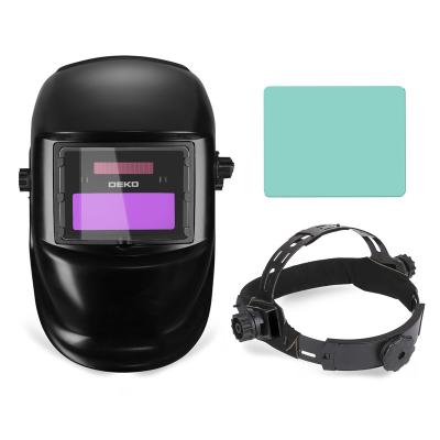 China DEKO MZ350 Solar Powered Automatic Welding Darking Welding Helmet for DIY Household and Beginner MIG MAG Muttahida Majlis-e-Amal 8.5x11.8x8.7 Inches for sale