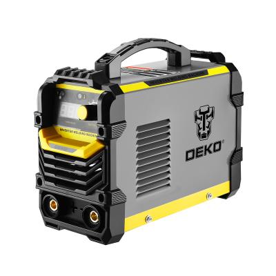 China Steel DEKO DKMMA180P Muttahida Majlis-e-Amal Welding Tools and Equipments Use Electrode Inverter 220V Portable High Efficient Stick Electric Welders for sale