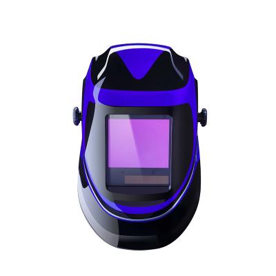 China DEKO MZ232 Li-ion Blue Cells MIG Muttahida Majlis-e-Amal Solar Powered Electric Welding Helmet with Adjustable Auto-Darkening Filter 12 x 9 x 8.8 Inches for sale