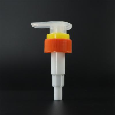 China Non Spill PP Plastic Detergent Pump Screw Pump Shampoo Shower Lotion Head Pump for sale