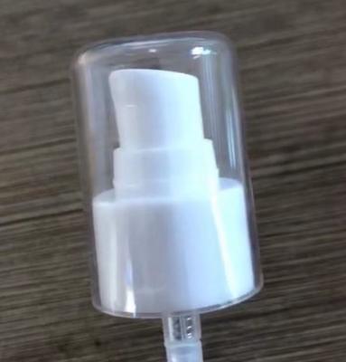 China White Non Spill Cream Pump Cream Pump Cosmetic Screw Cream Pump PS Cover for sale