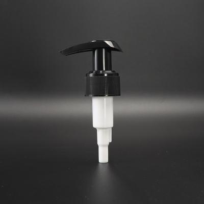 China Non Spill White And Black Plastic Lotion PP Outspring China Supplier Pump for sale