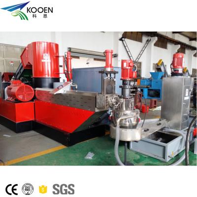 China Factory price of plastic pelletizing machine pp pelletizing machine plastic sheet pellets making machines for sale