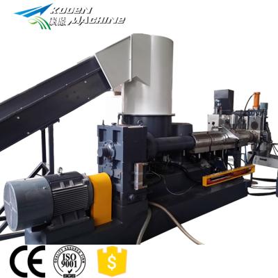 China Powerful pellet production waste plastic recycle machine pp pe pet plastic pelletizing machine for sale