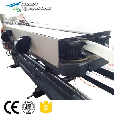 China PIPE KOOEN pp single wall corrugated pvc pipe machine for sale