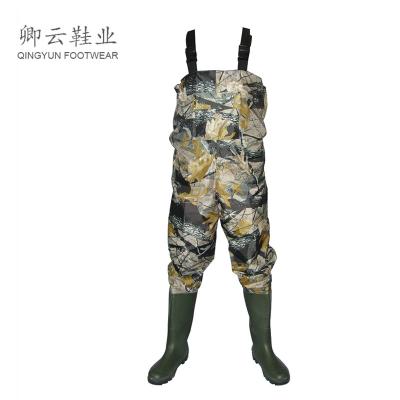 China Manufacturer Factory High Quality Women and Men Waterproof Waterproof Chest Nylon Fishing Waders for sale