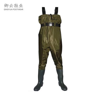 China Manufacturer Factory High Quality Waterproof Women and Men Waterproof Chest 420D Oxford Nylon Fishing Waders for sale