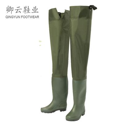 China Manufacturer Factory High Quality Women and Men Waterproof Waterproof Hip Thigh Nylon Fishing Waders for sale