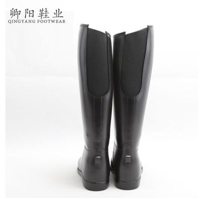 China Slush PVC factory mamufactuctor kids women men fashion slush PVC riding boots for sale