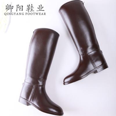 China Slush PVC factory mamufactuctor kids women men fashion slush PVC waterproof fashion riding boots for sale