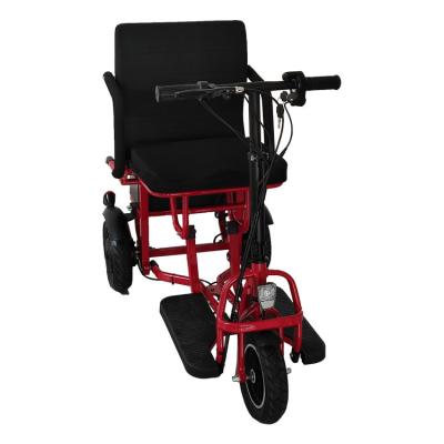 China Three wheeled motorcycle portable electric adult disabled tricycle electric scooter for sale for sale