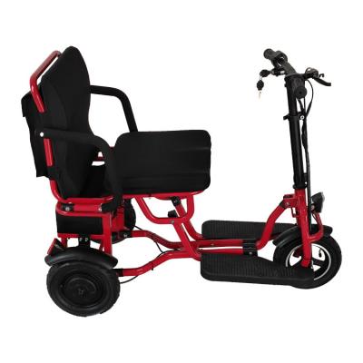 China Three wheel folding light mobile scooter for the elderly for sale