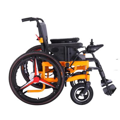 China 2022 Youhacare big wheel manual and joystick control stair climbing electric power wheelchair for elderly for sale