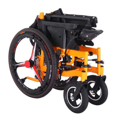 China Electric wheelchair electric disabled foldable electric wheelchair for the elderly and disabled for sale