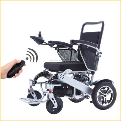 China Small Light stair climbing foldable Aluminum Electric Wheelchair for handicapped for sale