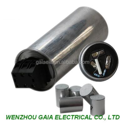 China Low Voltage Shunt Self Healing Power Capacitor BGMJ Series Cylinder Single Phase and Three Phase General Purpose Type for sale