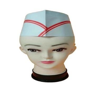 China Top Selling Restaurant Kitchen Inductry Kitchen Work Hats Made Of Paper Are Used In Kitchens Hat for sale