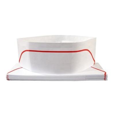 China Hot Sale High Quality Disposable Kitchen Inductry Wholesale Price Restaurant Kitchen Paper Hat Kitchen Adjustable Straw Hat Kitchen Paper Hat for sale