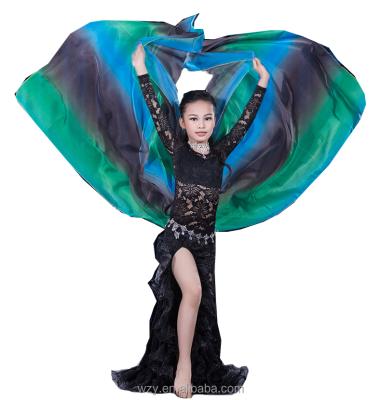 China Dance Veil SJ001 Gradient Belly Dance Veil For Belly Dancers for sale