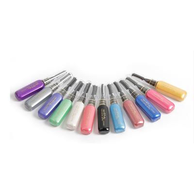 China Hot Sale Hair Color Chalk Set 12Colors Hair Chalk Pen Waterproof Hair Mascara 12 Colors for sale