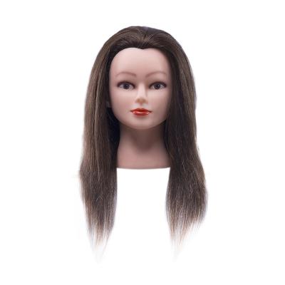 China With Wig 12 Inch 100% Remy Hair Training Mannequin Head For Hairdresser for sale