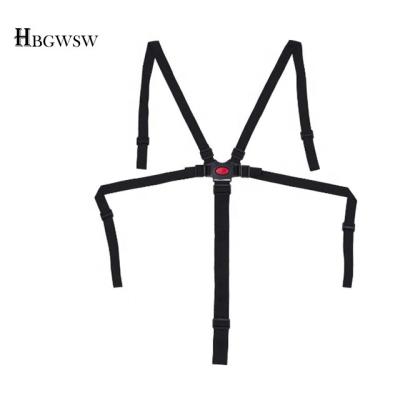 China Made of high quality nylon and plastic material Baby Stroller Baby Carriage Bus Auto Locking 5 Point Automatically Racing Harness 3 Safety 2 Seat Belt for sale