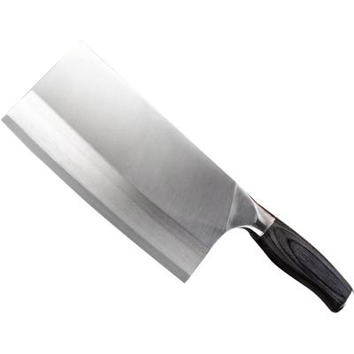 China Dropship Viable 7 Inch Full Tang Forged Wenge Handle Handmade High Carbon Steel Wood Kitchen Knives China Cutting Cleaver Knife for sale