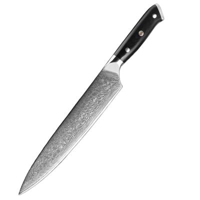 China 2021 Sustainable Damascus Steel Chef's Knife Sushi Sashimi Cooking Knife Household Knives for sale