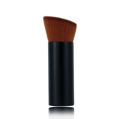 China 2022 Amazon Best Selling Super Soft Cute Simple Foundation Brush Private Label Face Enhancement Brush Custom Exclusive Beginner Free Sample for sale