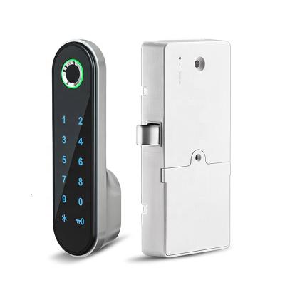 China Newest Design Apartments Home Office Hotel Cabinet Lock With Hard Number Drawer Fingerprint Lock for sale