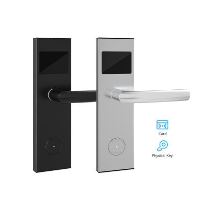 China Hotel Apartments Factory Direct Sale Rfid Access Control Home Hotel Lock System With Key Hotel Smart Safe Door Lock for sale