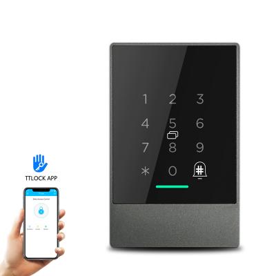 China Access Locks Door Lock Waterproof APP Zinc Alloy Aryclic Keypad Smart Reader With ttlock for sale