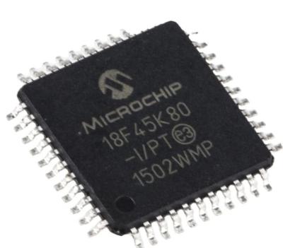 China Brand new standard chip PIC18F45K80-I / PT PIC18F45K80 microcontroller for sale