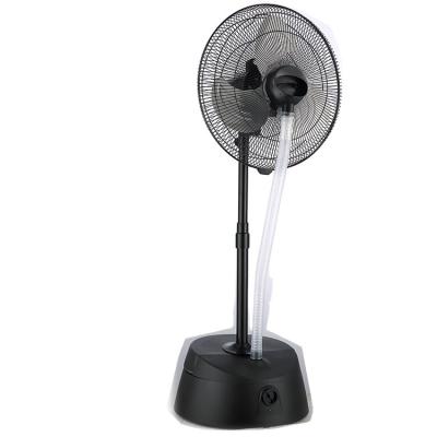 China Detachable Cool Outdoor Fan Pedestal Electric Water-to-Air Mist Free Air Cooler Humidify Water Spray Fan Mist for sale