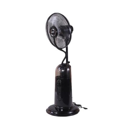 China 16 Inch Portable Pedestal Air Cooling Ultrasonic Mist Fan With Water Spray for sale