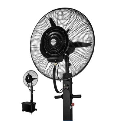 China 20/30 inch centrifugal mist fan outdoorswith 40L water tank open space/tall fan used outdoors for sale