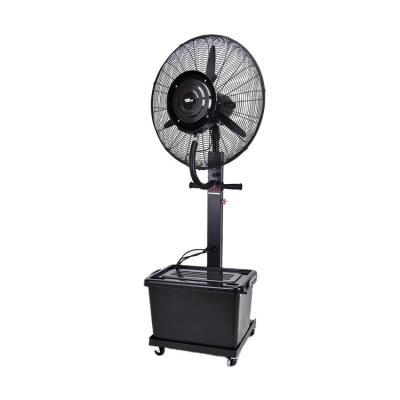 China Outdoor Lianb 26 Inch Oscillating Industrial Water Mist Fan With 3 Speed ​​Wind Adjustment for sale