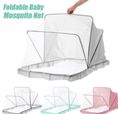 China Home Folding Framed Mosquito Net Mozzie Net Bug Netting for Single Bed for sale