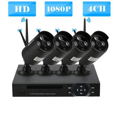 China Hot Sale 4CH 960P WiFi NVR Kit Wireless Security Amazon IP CCTV Camera Baby Monitor NIGHT VISION with Camera and Audio for sale