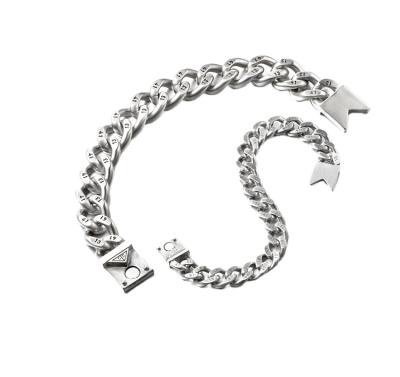 China Wholesale In Stock Fashion Ethnic Jewelry Manufacturer Magnetic Clasp Stainless Steel Bracelet for sale