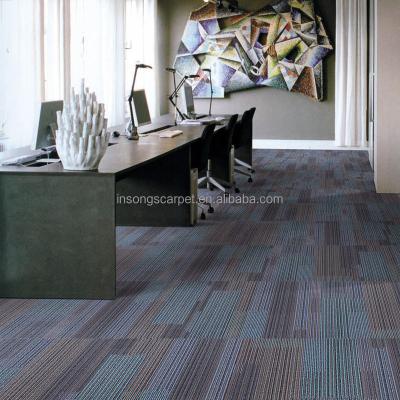 China High quality jacquard office carpet, carpet tiles, 50x50cm carpet for sale